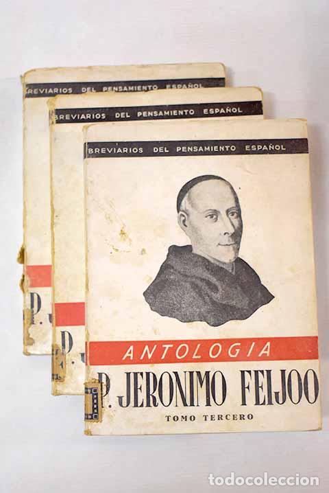 Libros: (Antolog&iacute;a): P. Jer&oacute;nimo Feijoo.- Feijoo, Benito Jer&oacute;nimo - Foto 1