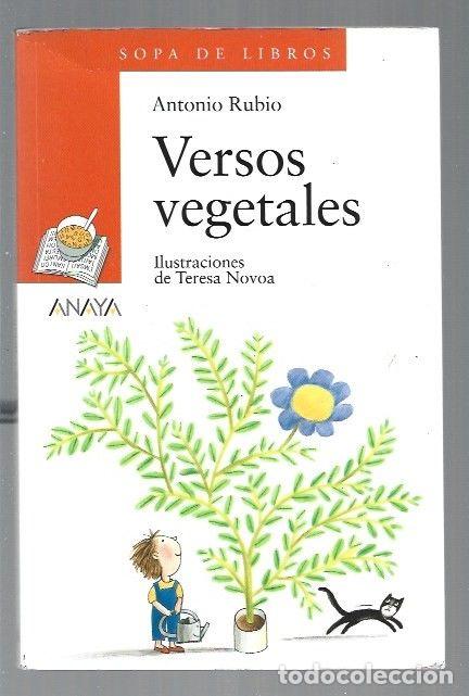Libros: VERSOS VEGETALES - RUBIO, ANTONIO - Foto 1