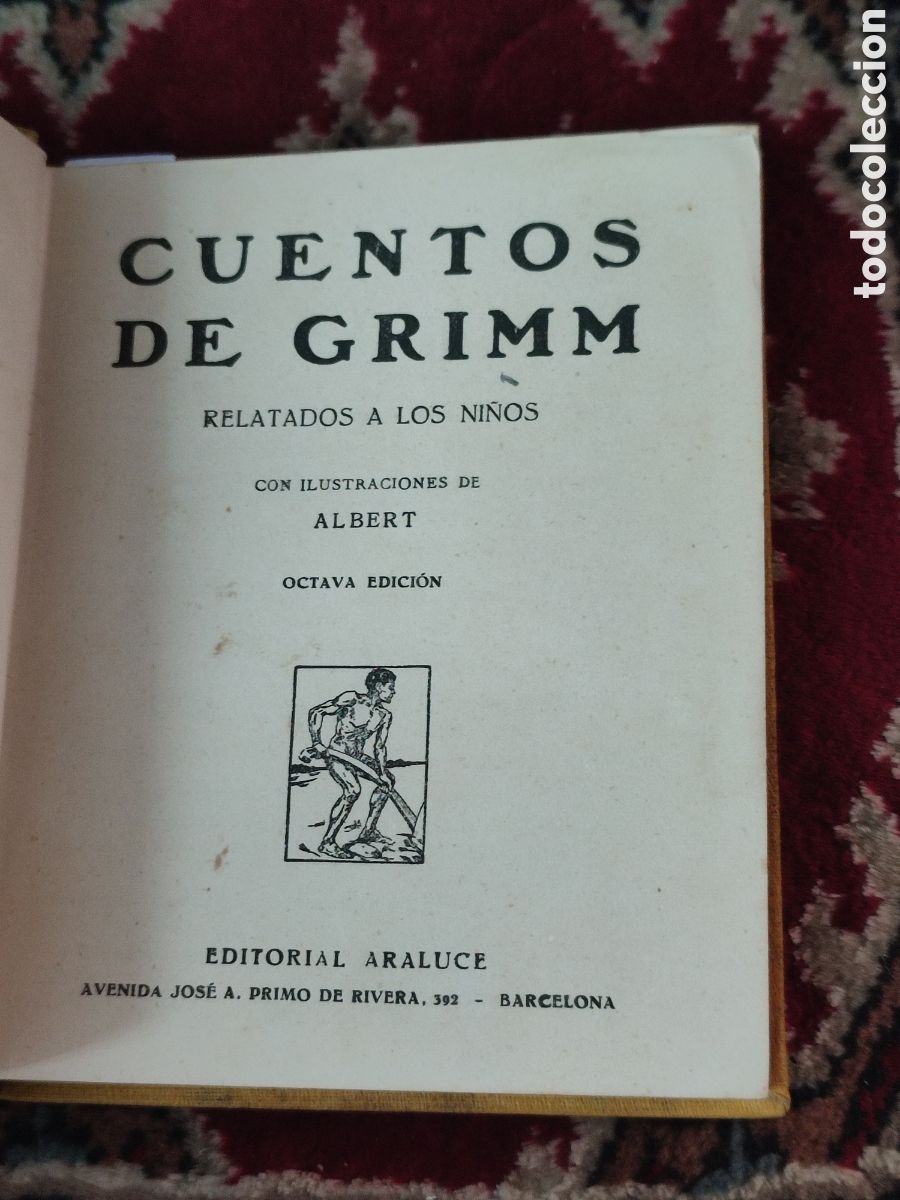 Libros: Cuentos de Grimm Editorial Araluce - Foto 2