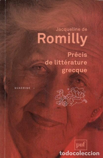 Libros: Pr&eacute;cis de litt&eacute;rature grecque - de Romilly, Jacqueline - Foto 1
