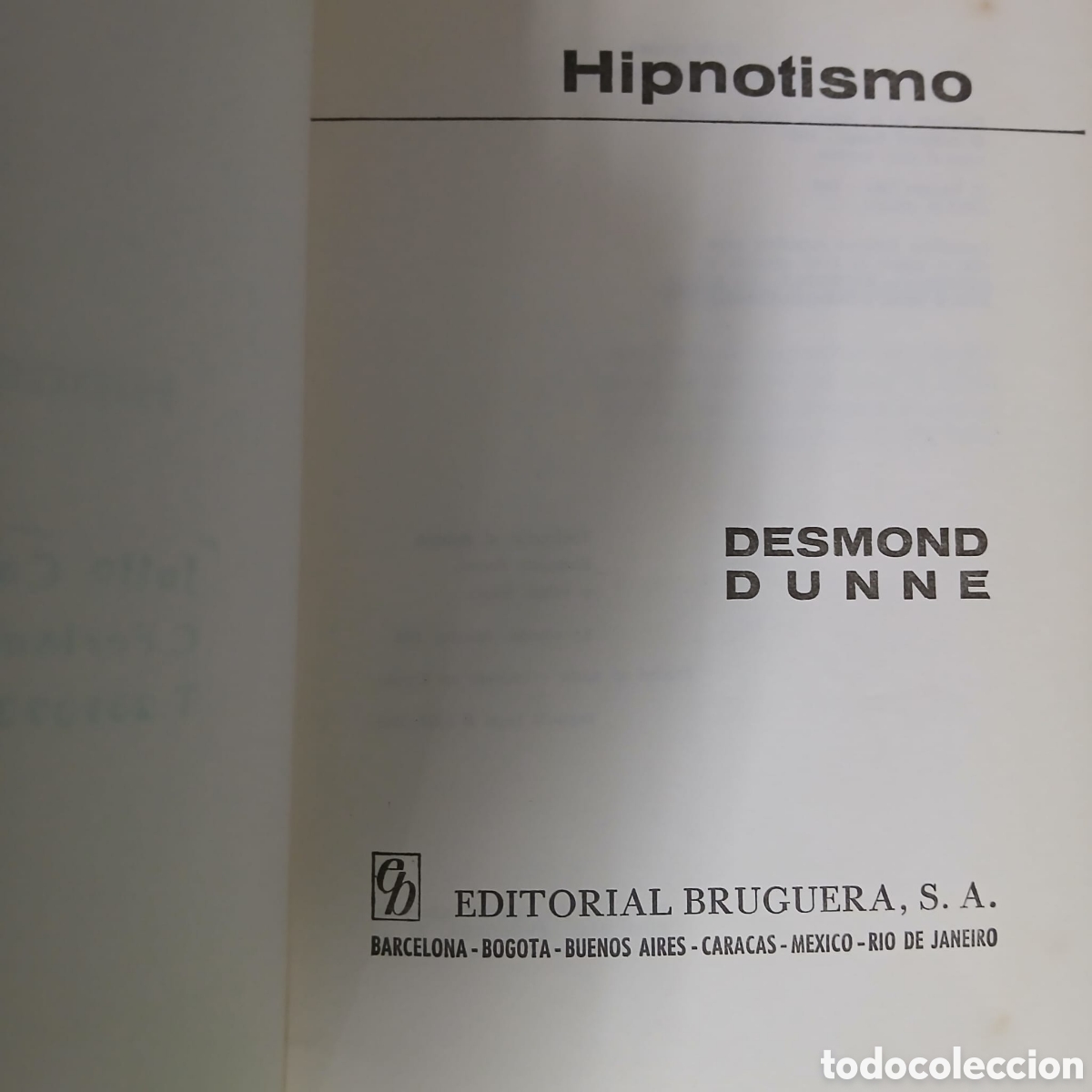 Libros: Hipnotismo, Desmond Dunne - Foto 3