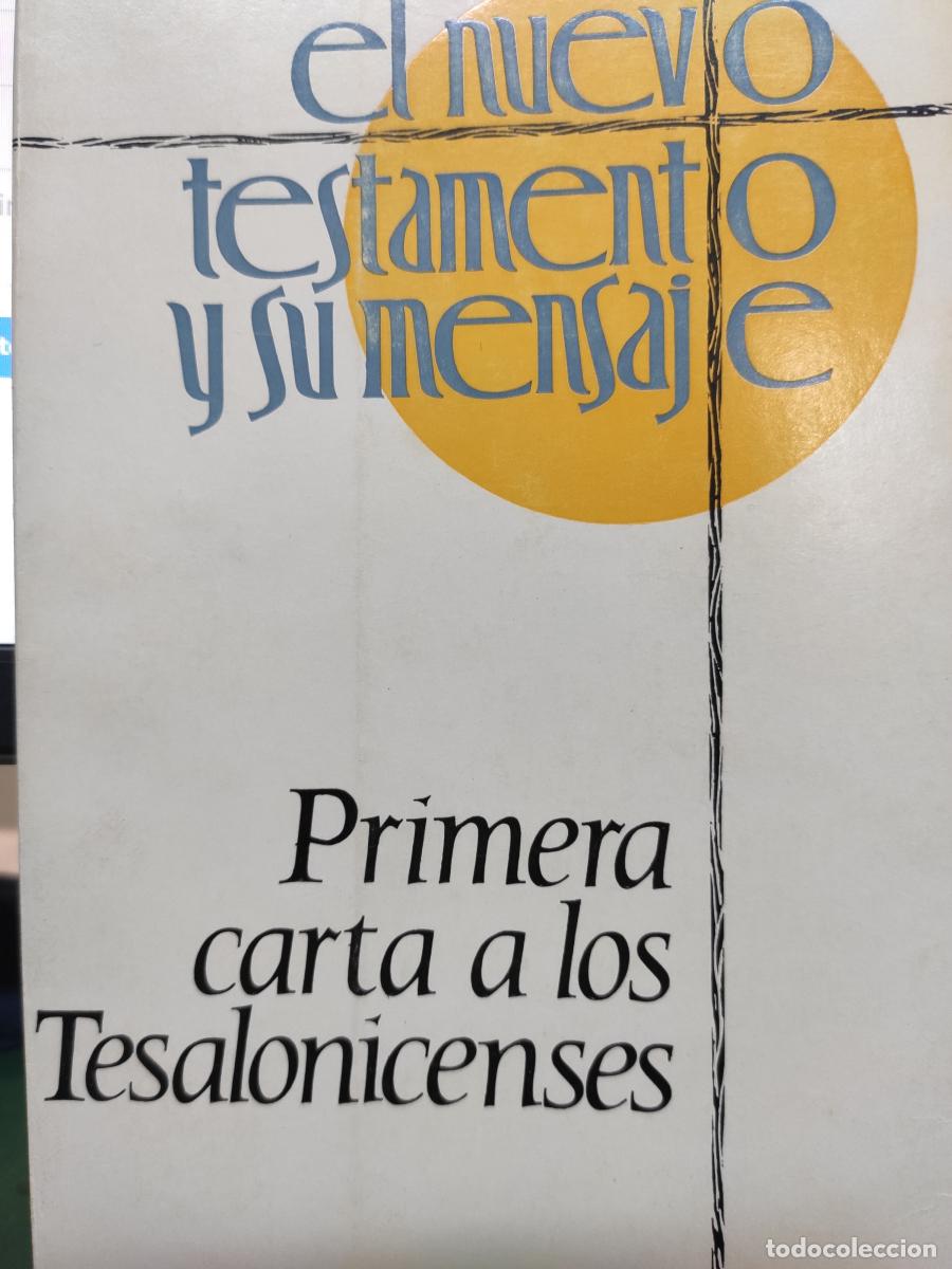 Libros: PRIMERA CARTA A LOS TESALONICENSES. - Heinz Sch&uuml;rmann