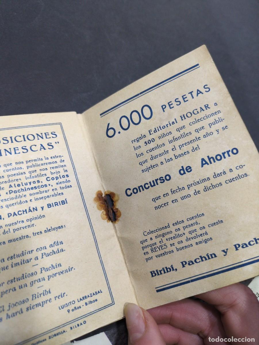 Libros: CUENTO LA TRISTEZA DE PACH&Aacute;N . EDITADO EN BILBAO ENERO 1939 N3 - Foto 4