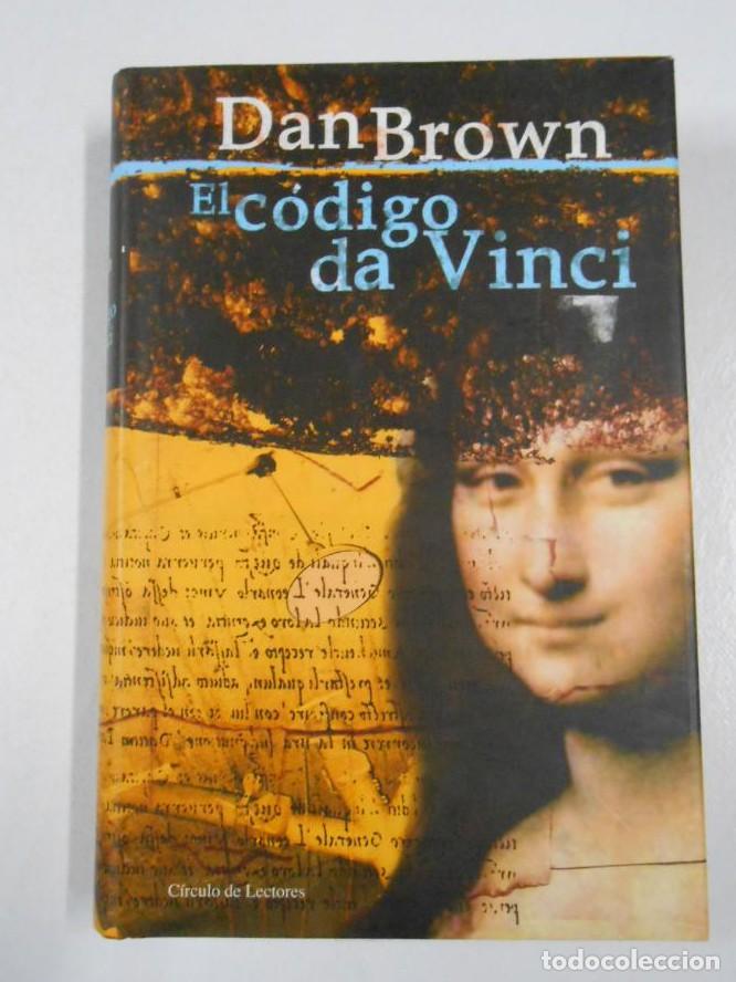 Libros: EL C&Oacute;DIGO DA VINCI. - DAN BROWN. C&Iacute;RCULO DE LECTORES. TAPA DURA. TDK213 - - Foto 1