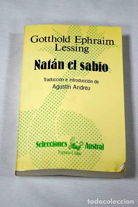 Libros: Nat&aacute;n el sabio: Lessing, Gotthold Ephraim.- Lessing, Gotthold Ephraim - Foto 1