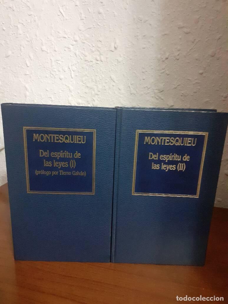 Libros: DEL ESPIRITU DE LAS LEYES // 2 TOMOS - Montesquieu - Foto 1