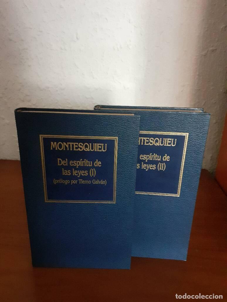 Libros: DEL ESPIRITU DE LAS LEYES // 2 TOMOS - Montesquieu - Foto 1