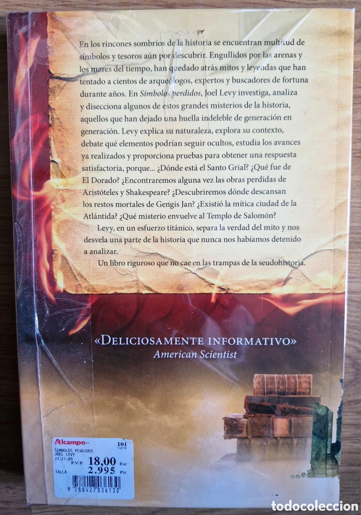 Libros: S&Iacute;MBOLOS PERDIDOS - Joel Levy - Foto 2