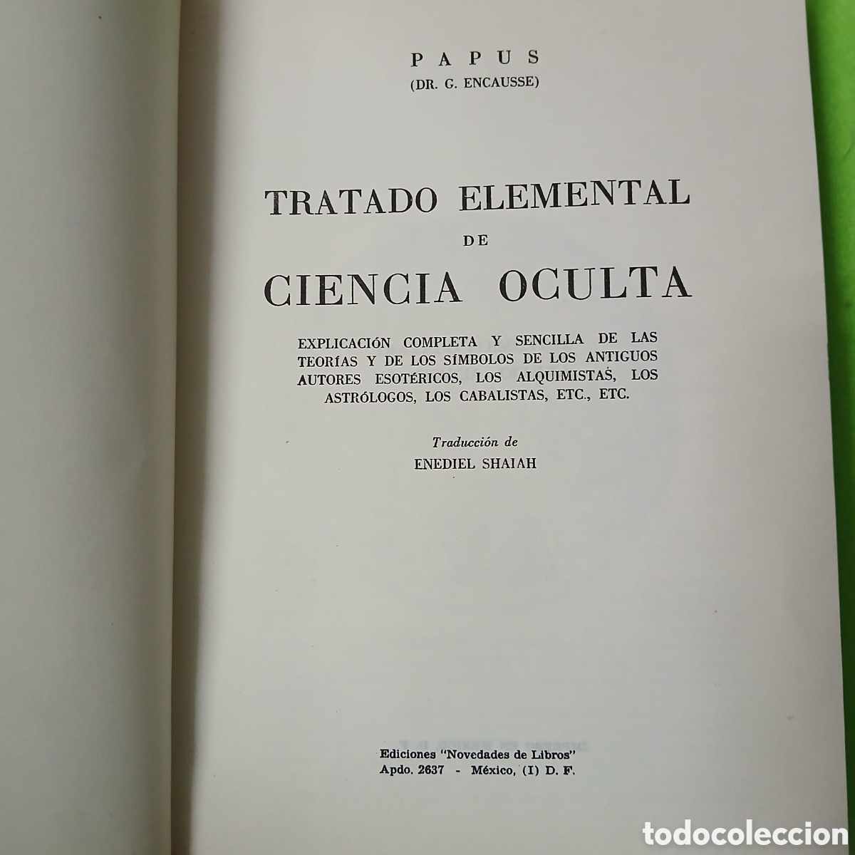 Libros: Tratado elemental de ciencias ocultas - Foto 2