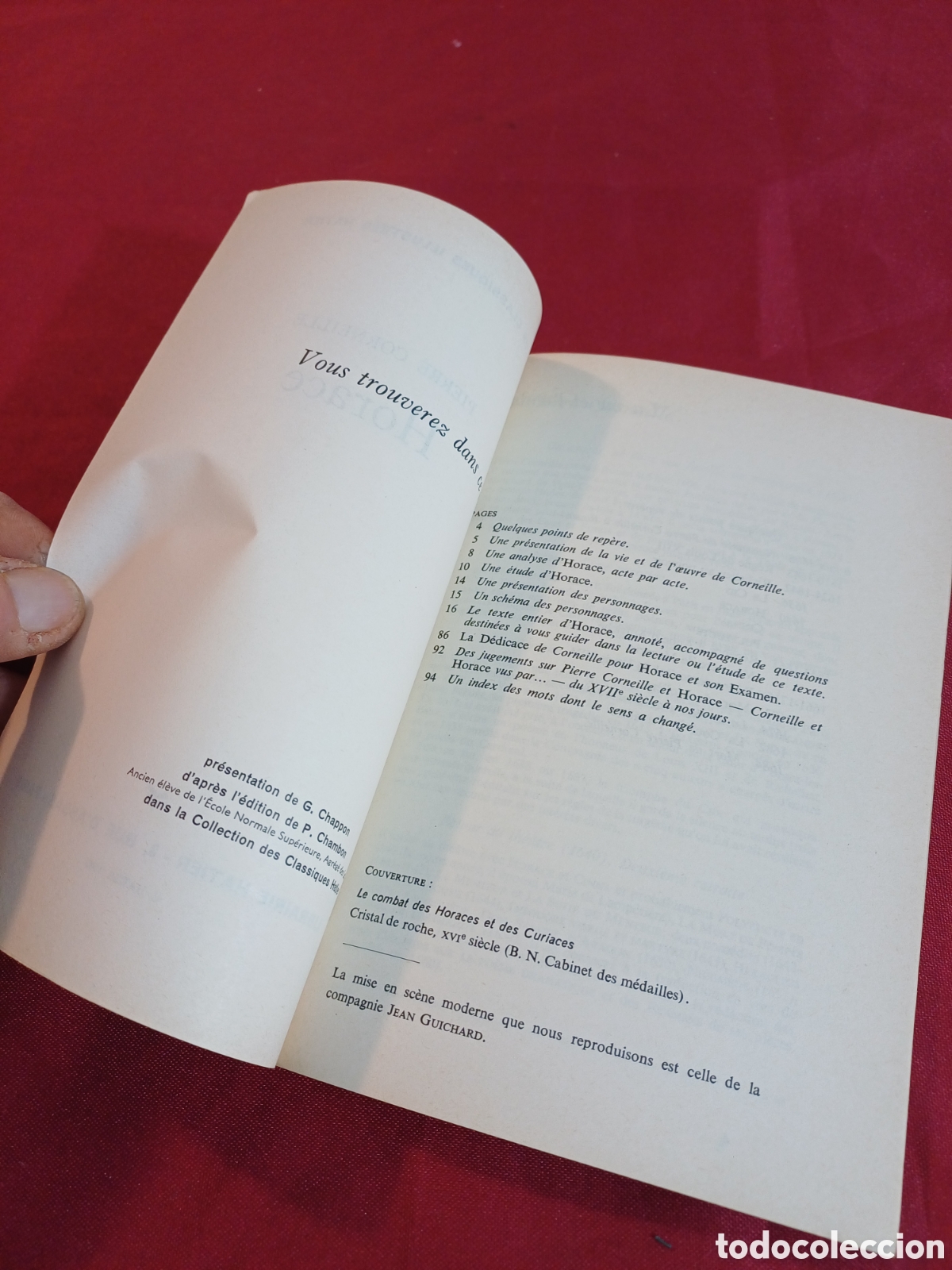 Libros: LIBRO, HORACE, 1967, EN FRANC&Eacute;S - Foto 5