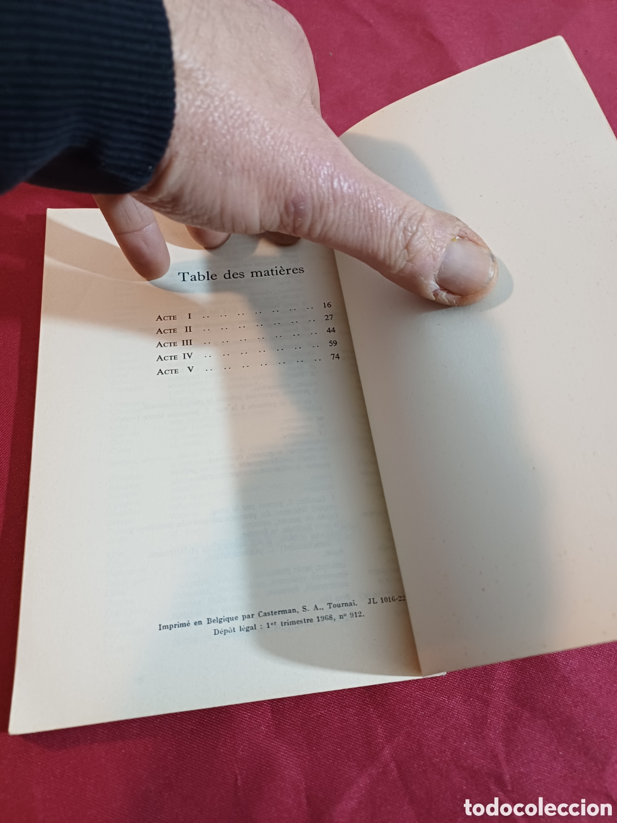 Libros: LIBRO, HORACE, 1967, EN FRANC&Eacute;S - Foto 6