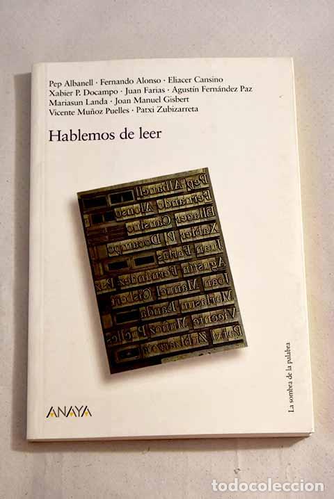 Libros: Hablemos de leer: : Anaya. - Foto 1