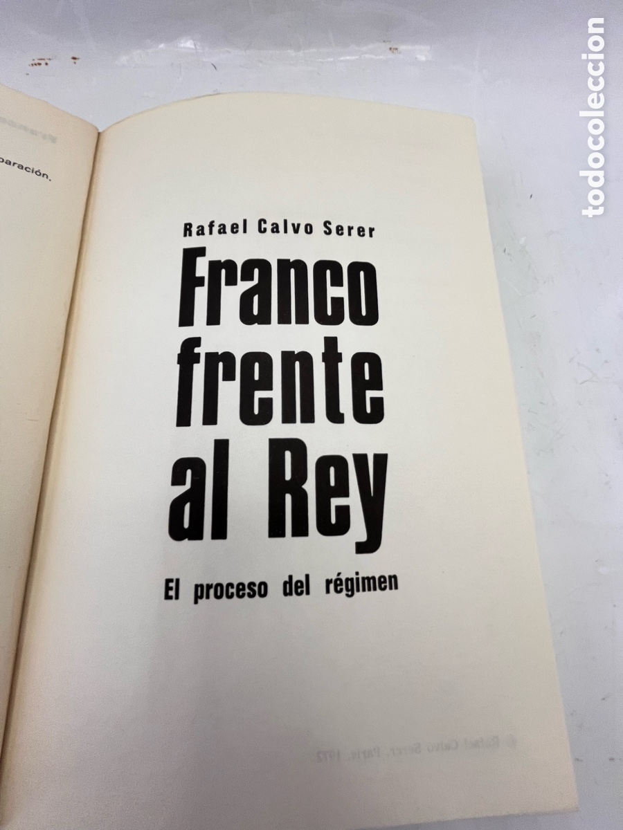 Libros: FRANCO FRENTE AL REY, el proceso del r&eacute;gimen - Foto 5