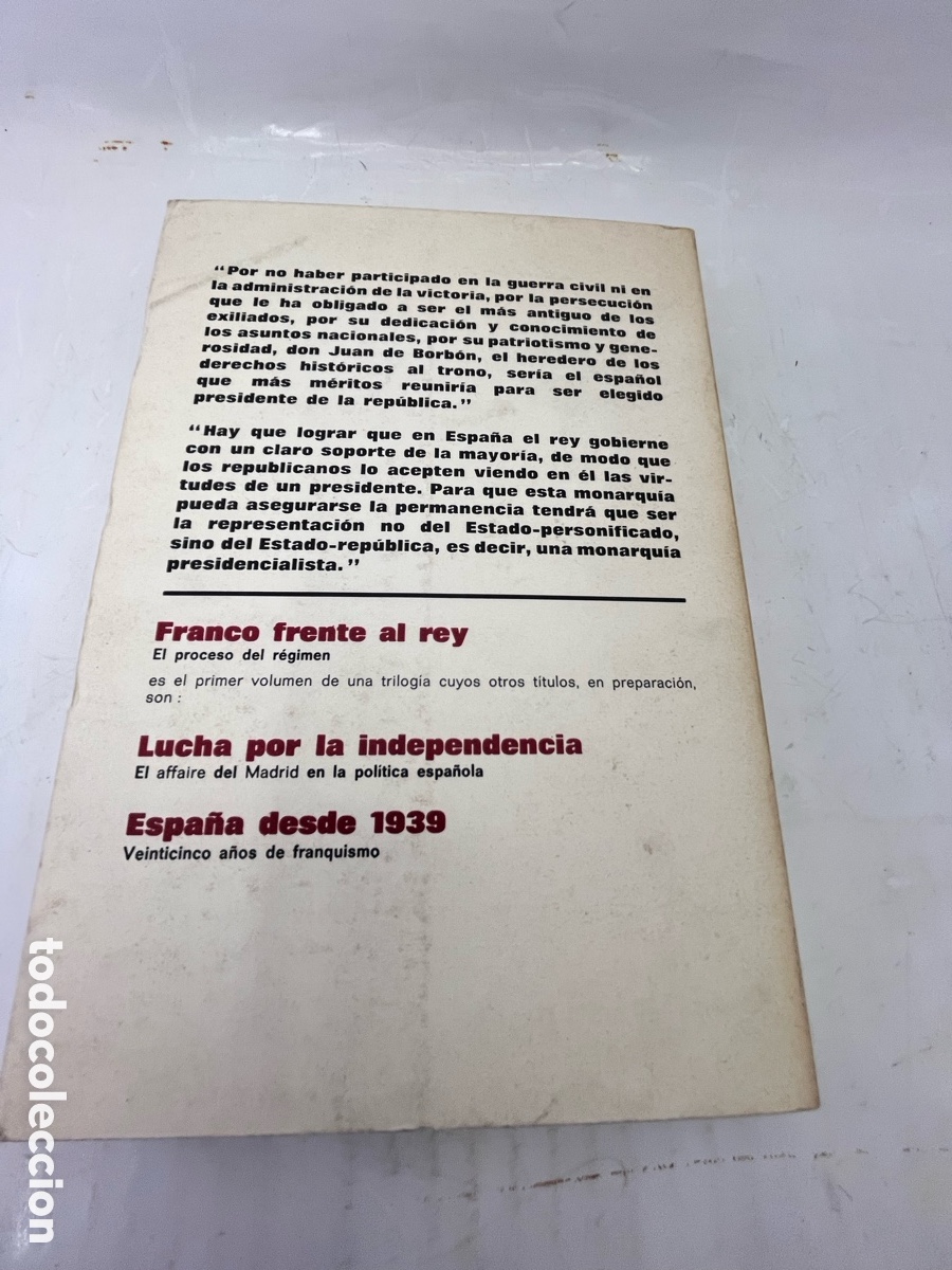 Libros: FRANCO FRENTE AL REY, el proceso del r&eacute;gimen - Foto 7