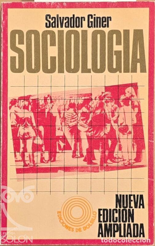 Libros: Sociolog&iacute;a - Salvador Giner - Foto 1