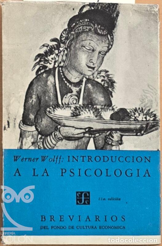Libros: Introducci&oacute;n a la Psicolog&iacute;a - Werner Wolff - Foto 1