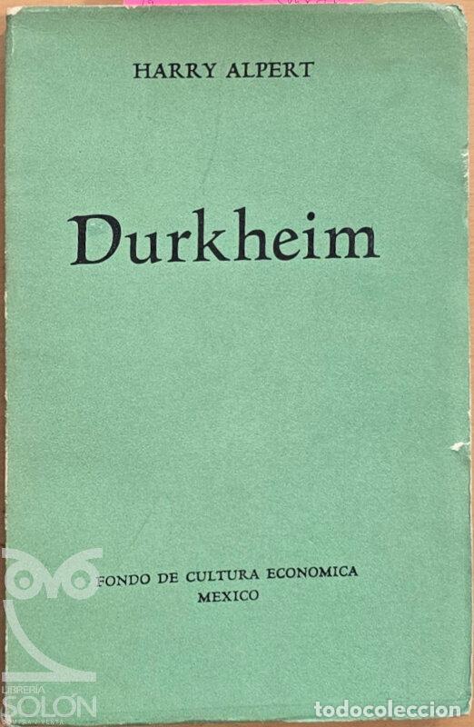 Libros: Durkheim - Harry Alpert - Foto 1