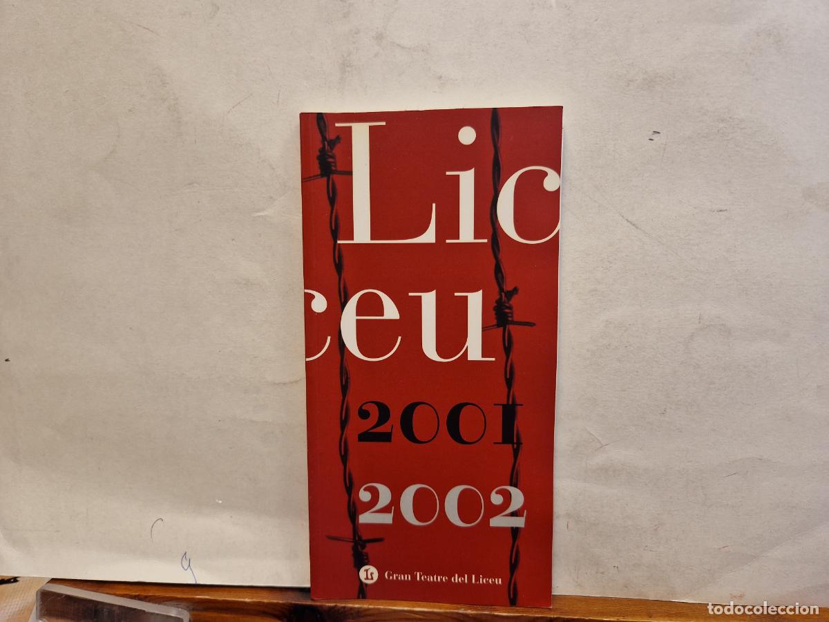 Libros: GRAN TEATRE DEL LICEU. 2001-2002 - Foto 1