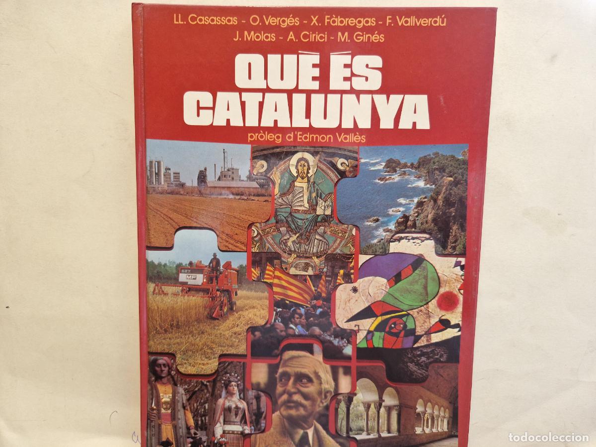 Libros: QUE ES CATALUNYA. PROLEG DEDMON VALLES. - Foto 1