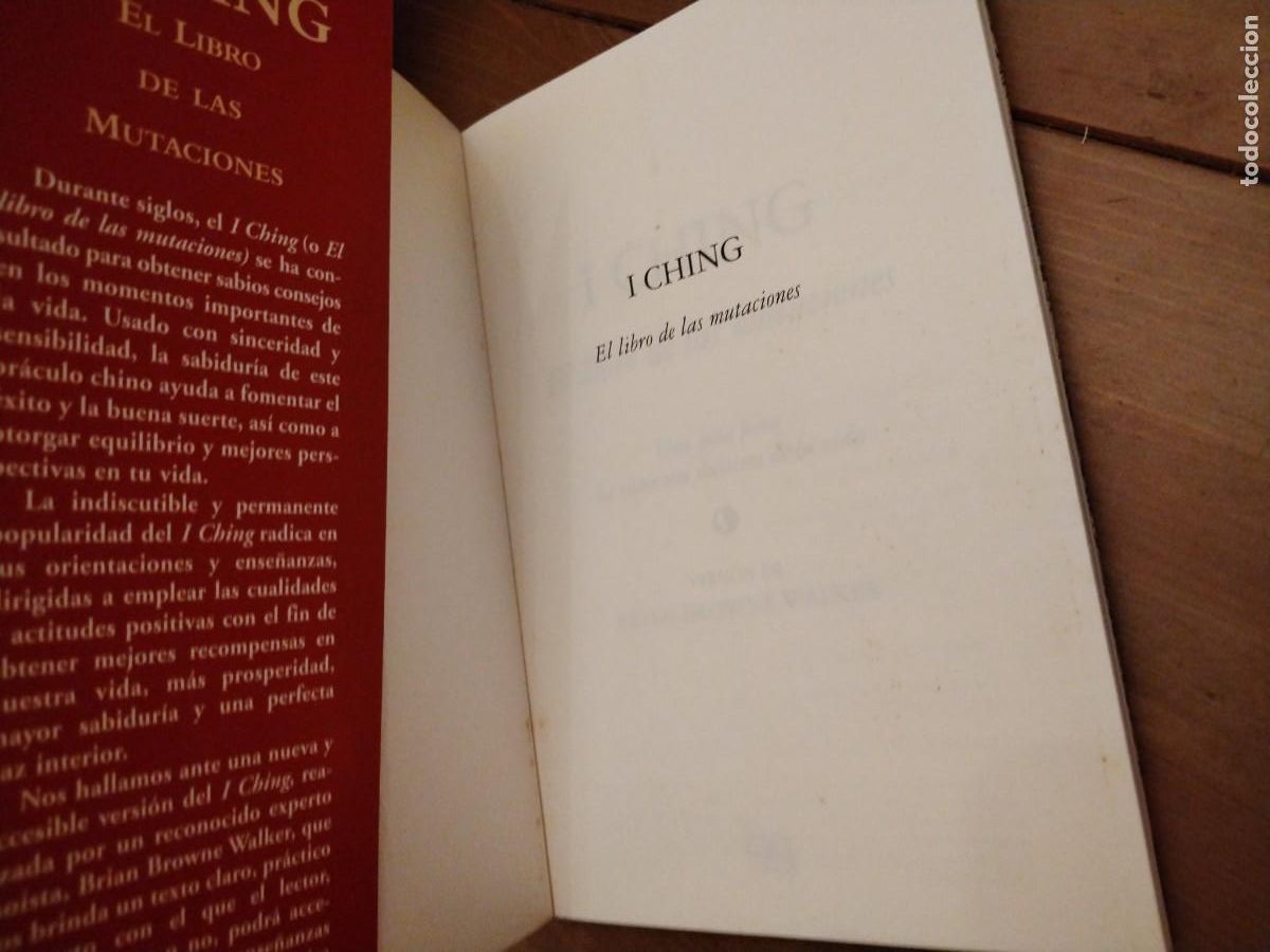Libros: I ching - el libro de las mutaciones -brian browne walker - Foto 4