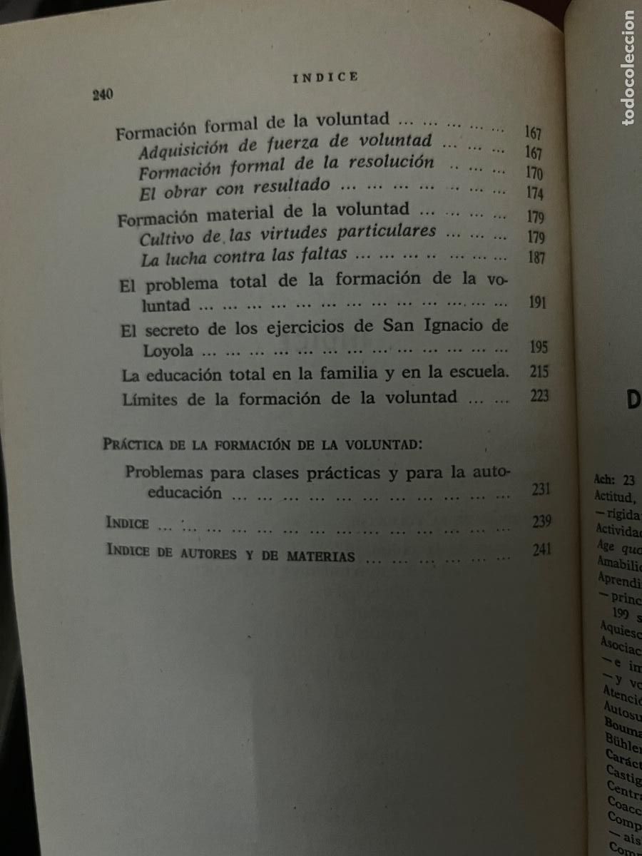 Libros: EL PODER DE LA VOLUNTAD,JUAN LINDWORSKY,1965,243 PAG - Foto 4
