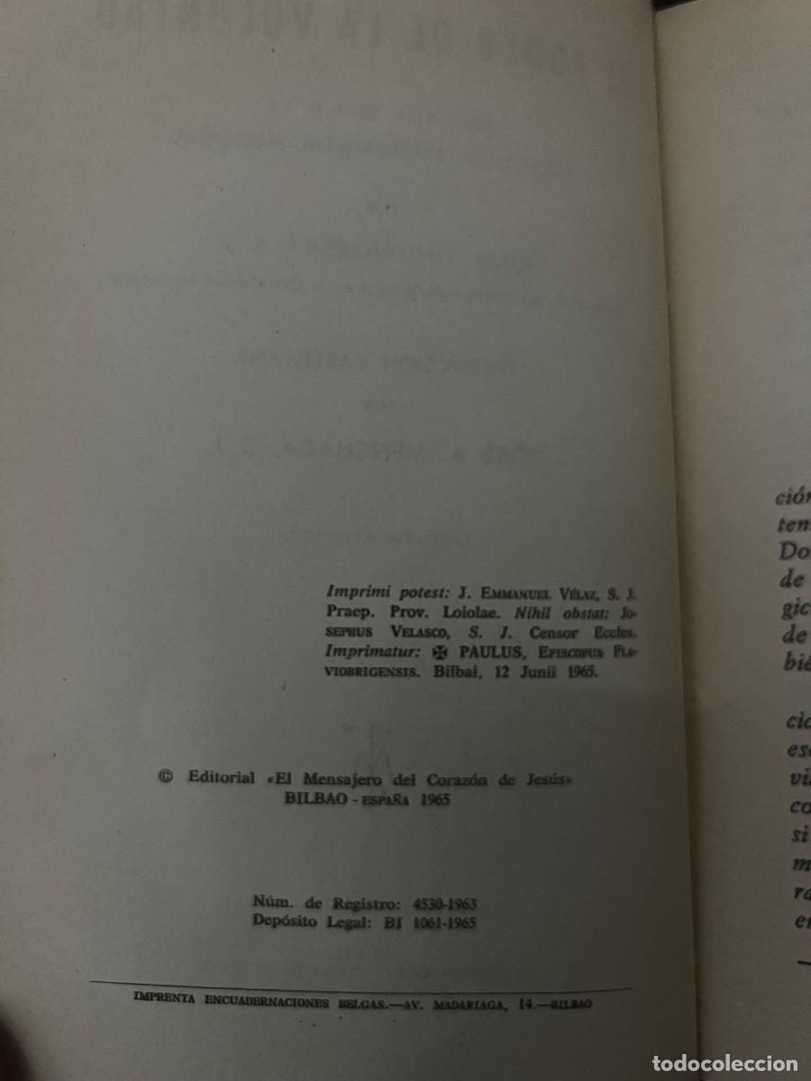 Libros: EL PODER DE LA VOLUNTAD,JUAN LINDWORSKY,1965,243 PAG - Foto 8