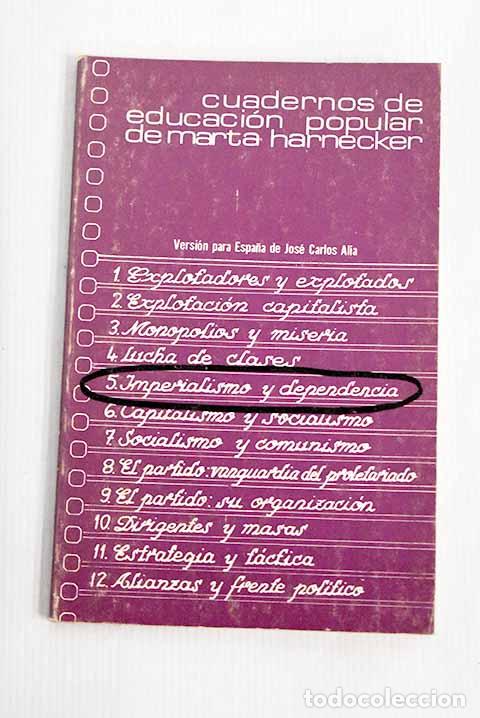 Libros: Imperialismo y dependencia.- Harnecker, Marta - Foto 1