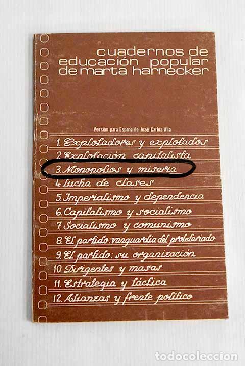 Libros: Monopolios y miseria.- Harnecker, Marta - Foto 1