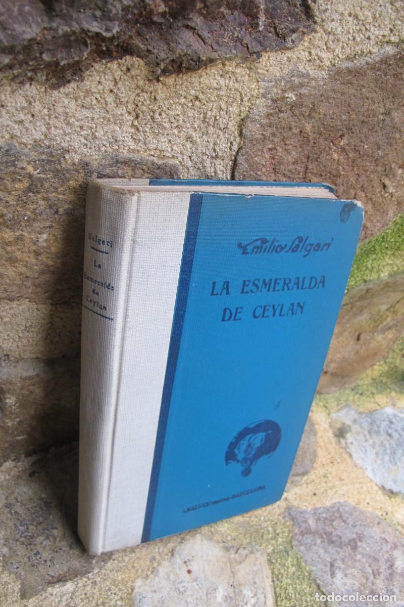 Libros: LA ESMERALDA DE CEYLAN. EMILIO SALGARI. ARALUCE EDITOR - Foto 1