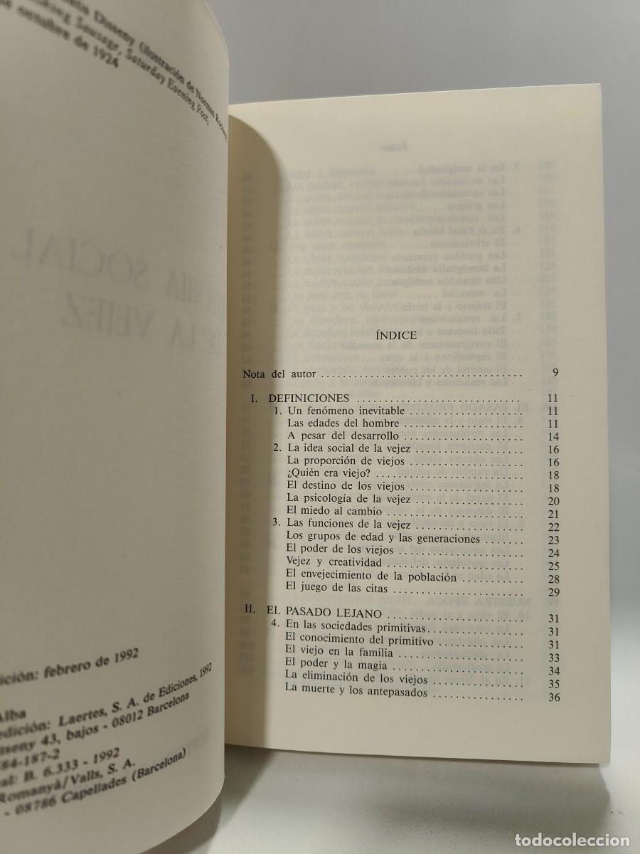 Libros: HISTORIA DE LA VEJEZ - V&Iacute;CTOR ALBA - LAERTE - Foto 7