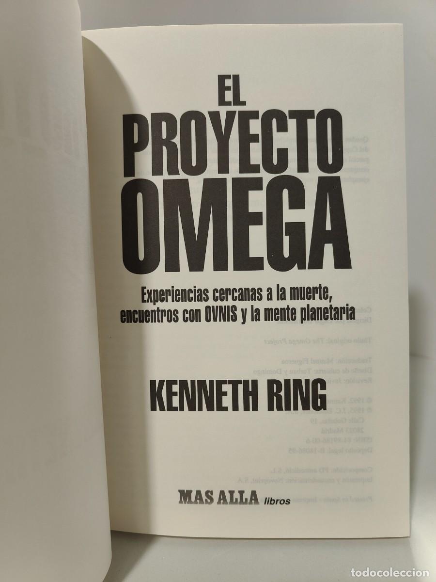 Libros: EL PROYECTO OMEGA - KENNETH RING - Foto 5