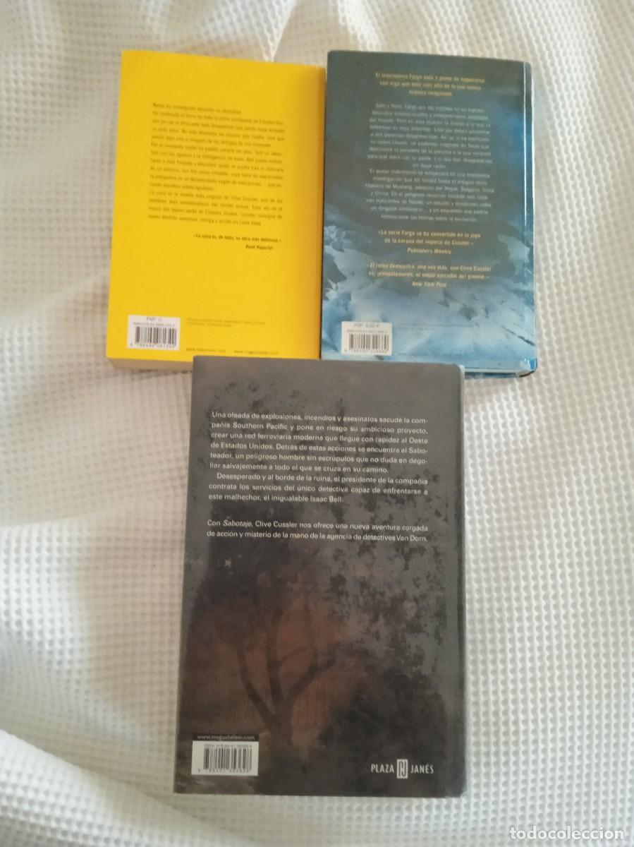 Libros: 4 novelas de Clive Cussler - Foto 2