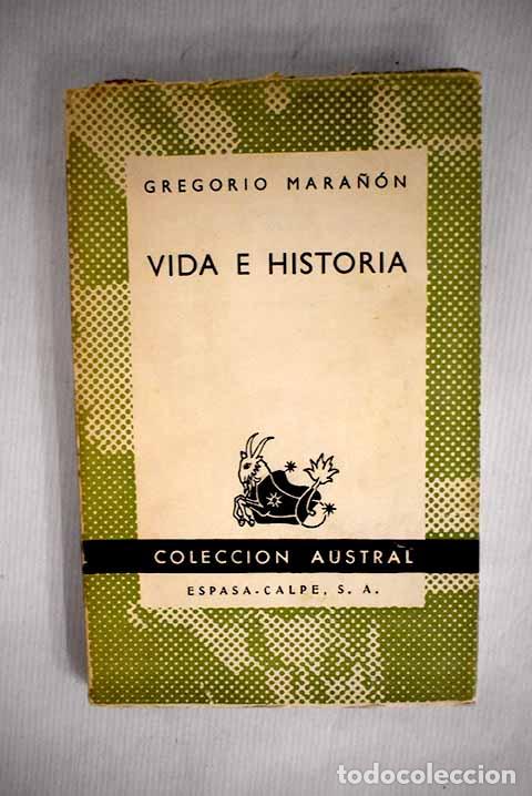Libros: Vida e historia: Mara&ntilde;&oacute;n, Gregorio.- Mara&ntilde;&oacute;n, Gregorio - Foto 1