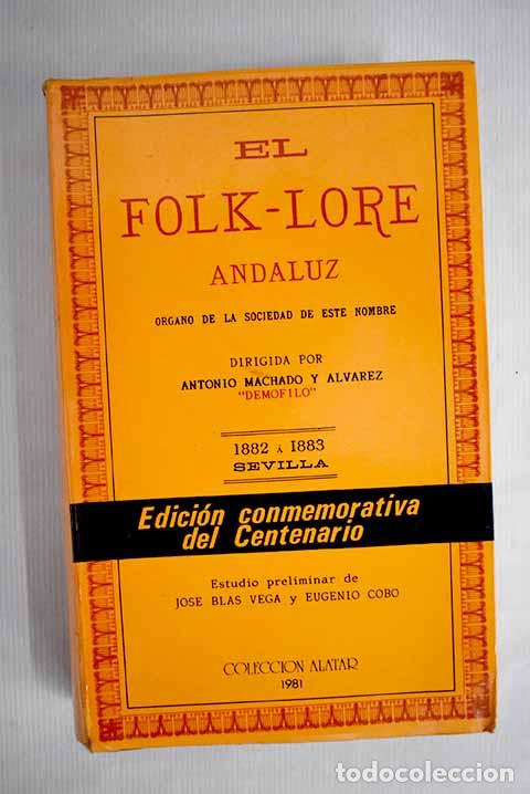 Libros: El Folk-lore andaluz - Foto 1