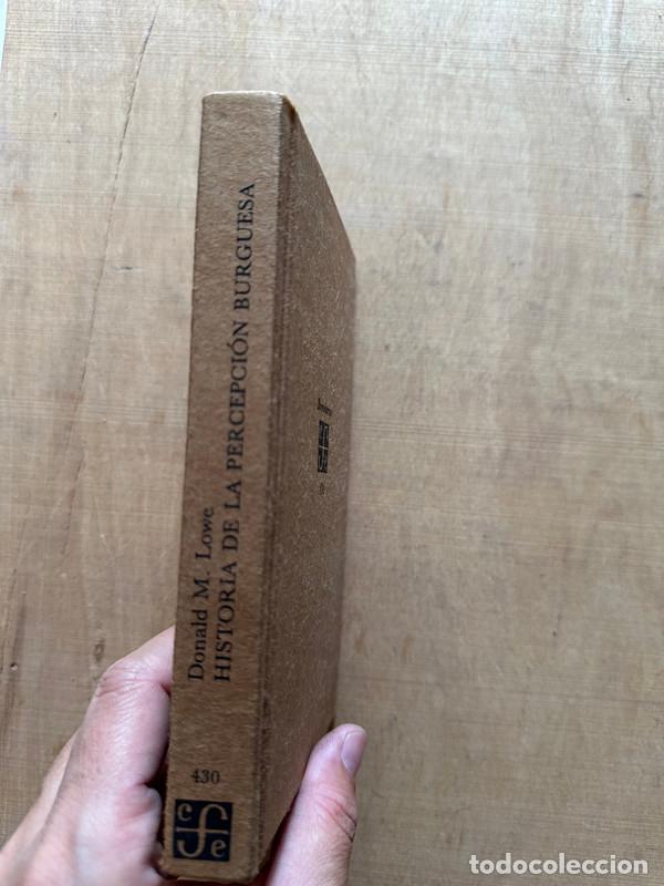 Libros: Historia de la percepcion burguesa - Lowe Donald - Foto 1