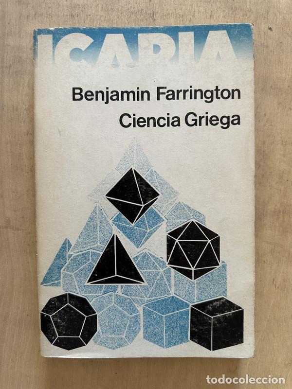 Libros: Ciencia Griega - Farrington Benjamin - Foto 1