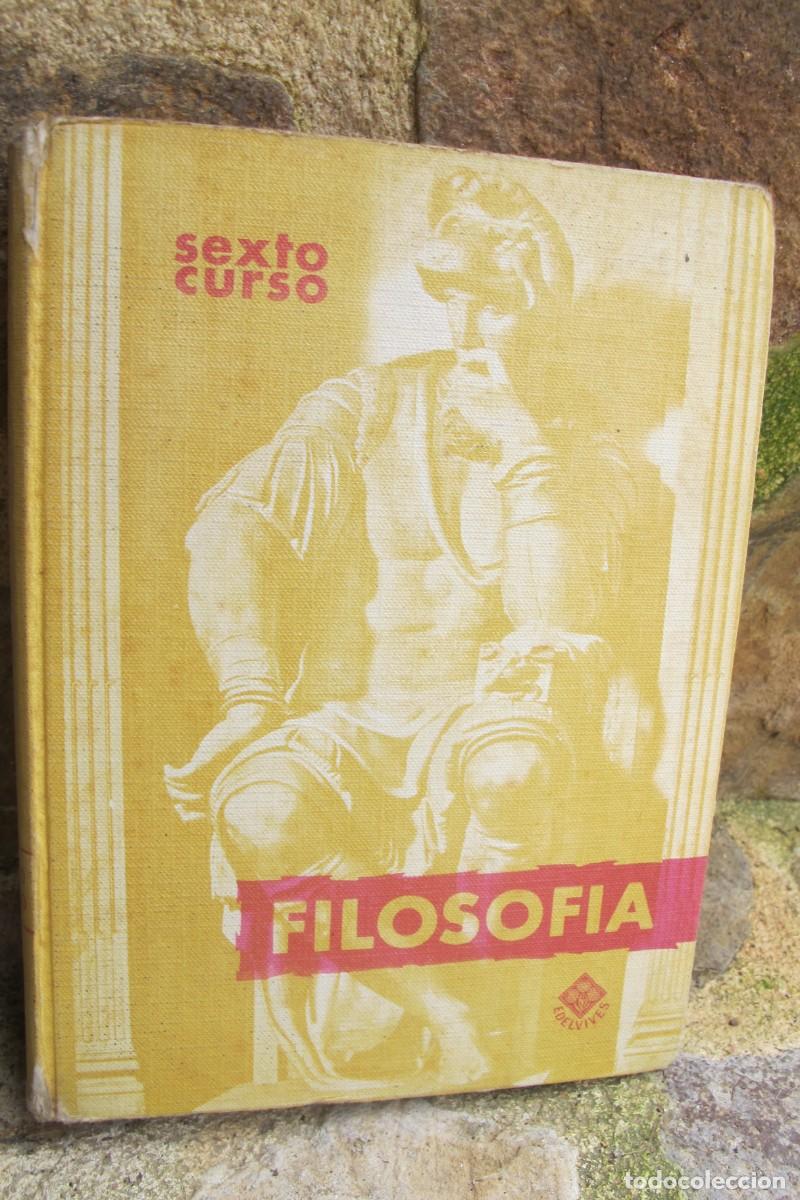 Libros: FILOSOFIA SEXTO CURSO. EDELVIVES. 1966 - Foto 1
