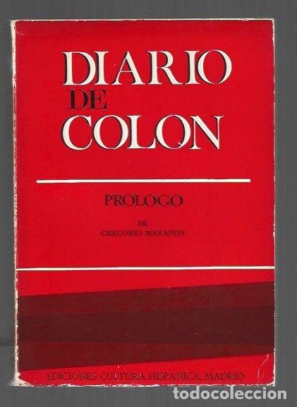 Libros: DIARIO DE COLON - COLON, CRISTOBAL - Foto 1