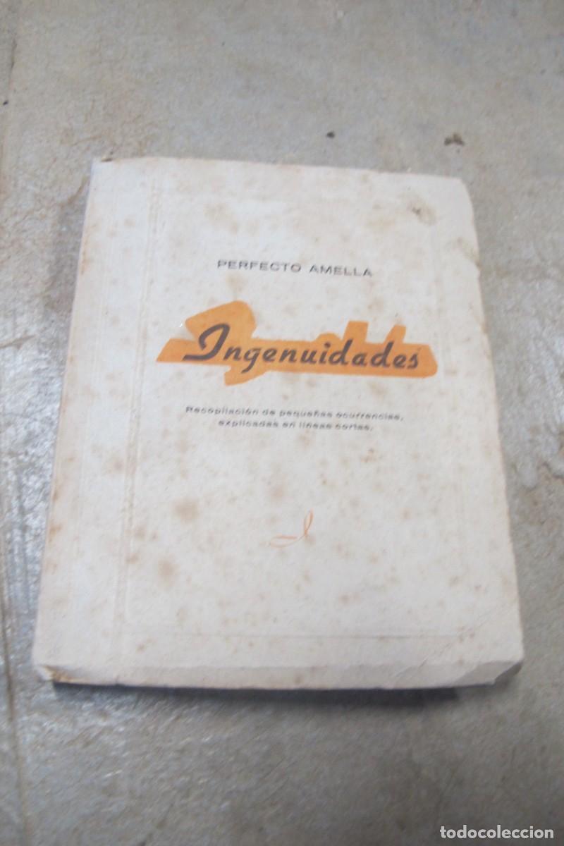 Libros: INGENUIDADES. PERFECTO AMELLA 1953 - Foto 1