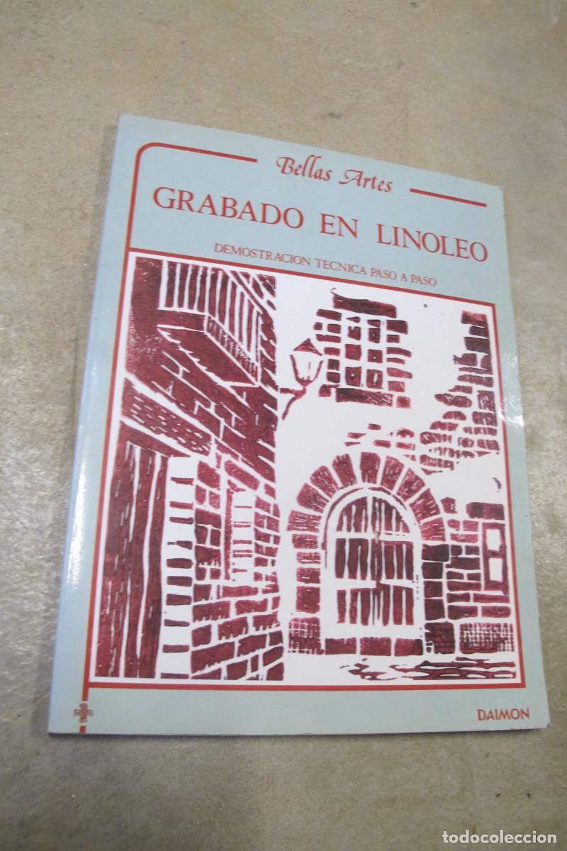 Libros: GRABADO EN LINOLEO. DEMOSTRACION TECNICA PASO A PASO