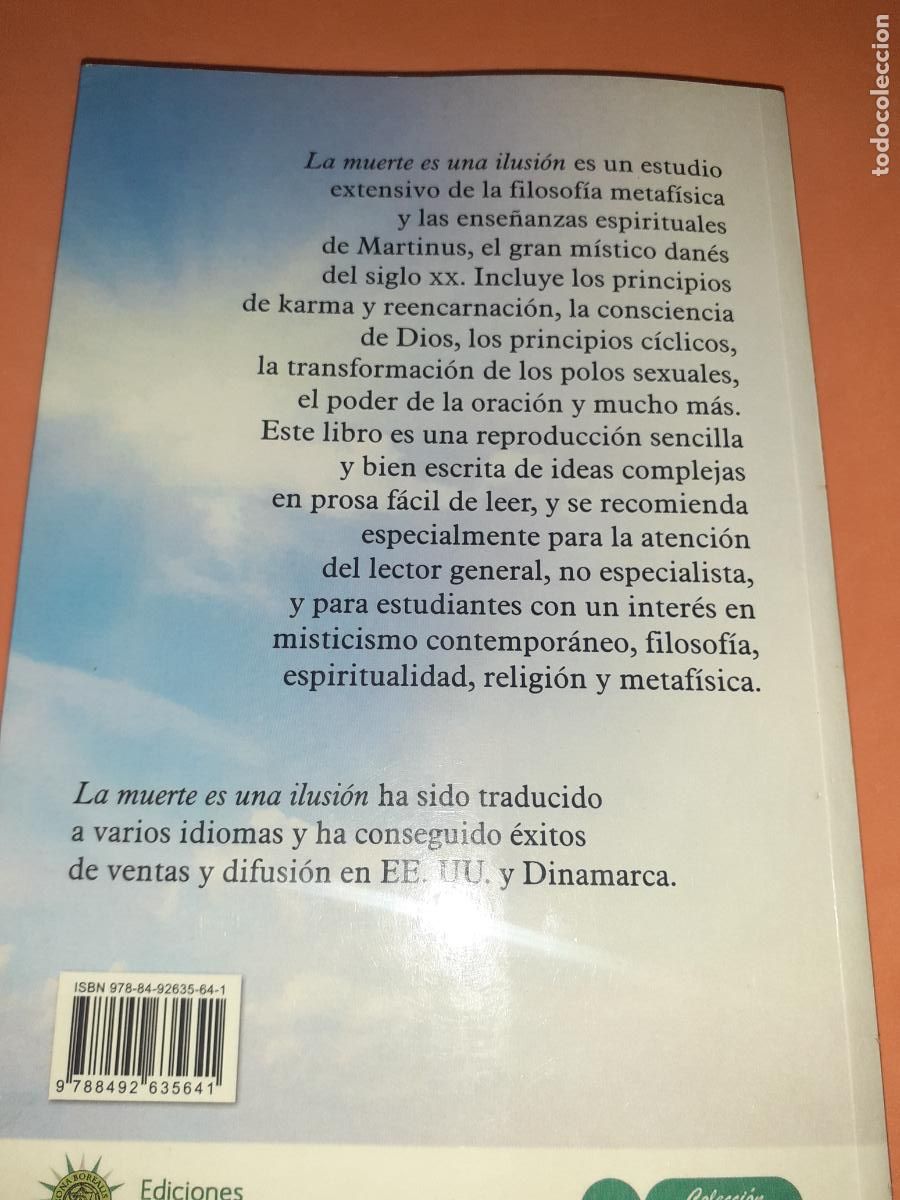 Libros: LA MUERTE ES UNA ILUSION � MAS ALLA VIDA - ELSE BYSKOV - Foto 2