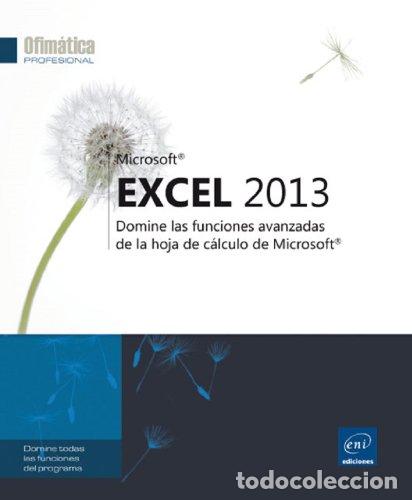 Libros: Microsoft Excel 2013. Domine las funciones avanzadas de la hoja de c&aacute;lculo de Microsoft - Foto 1