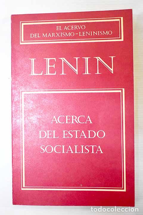 Libros: Acerca del Estado socialista.- Lenin - Foto 1