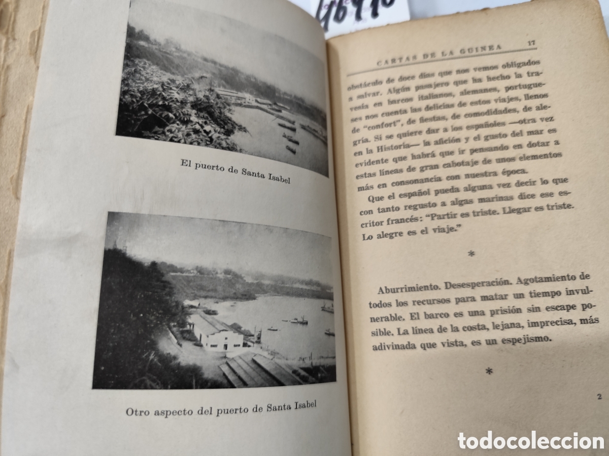 Libros: CARTAS DE LA GUINEA. A&ntilde;o 1940 - MIRANDA,Agust&iacute;n - Foto 4