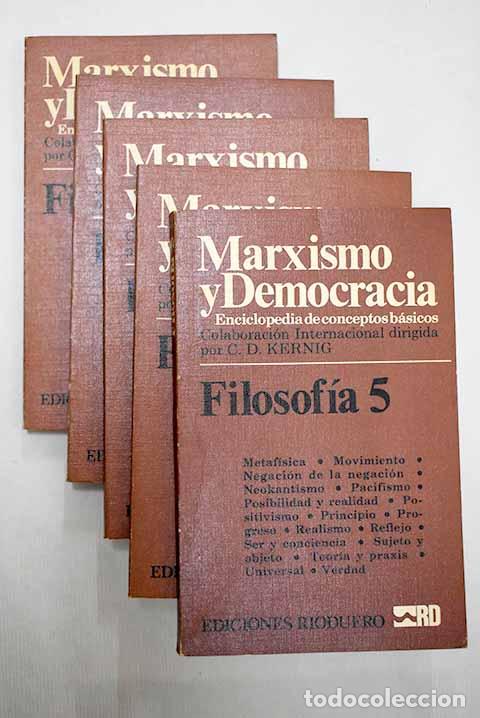 Libros: Marxismo y democracia [enciclopedia de conceptos b&aacute;sicos]: Filosof&iacute;a - Foto 1