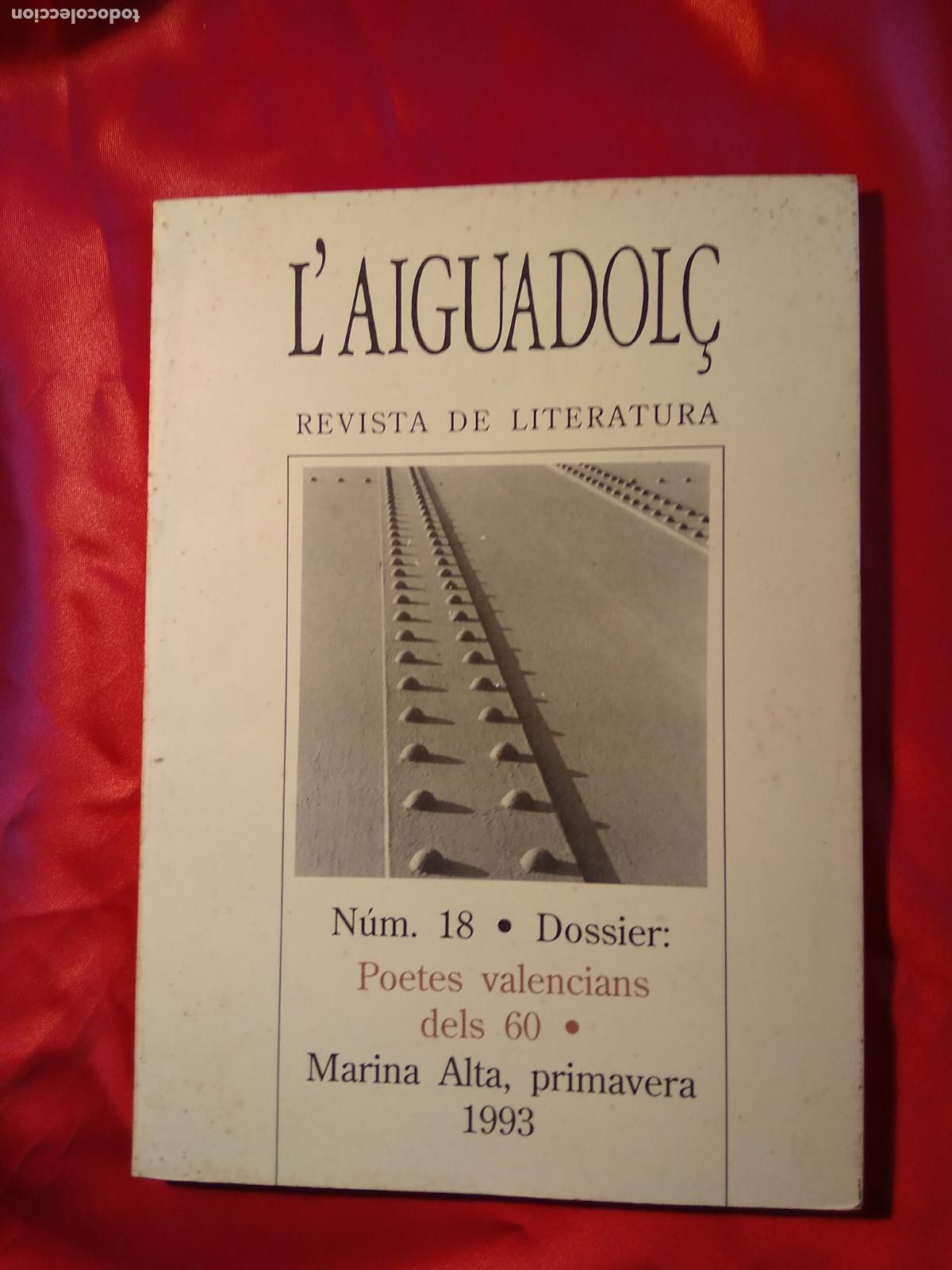 Libri di seconda mano: L'aiguadol&ccedil; Revista de Literatura N&ordm;18 L.32890