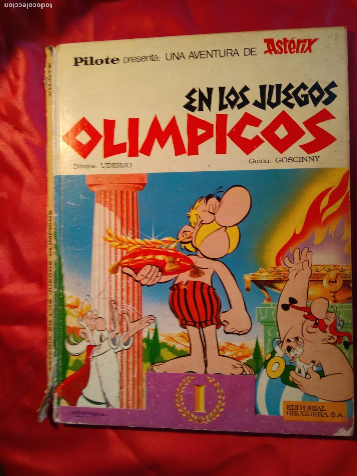 Libros: Una aventura de Asterix: En los juegos olimpicos Goscinny, Uderzo CO.1516 1&ordf; edicion