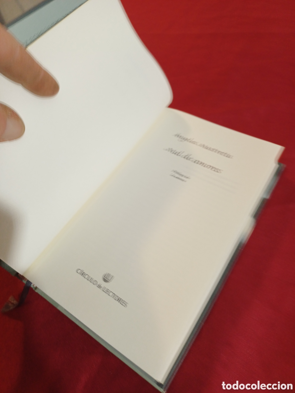 Libros: LIBRO, MAL DE AMORES, A&Ntilde;O 2001 - Foto 6