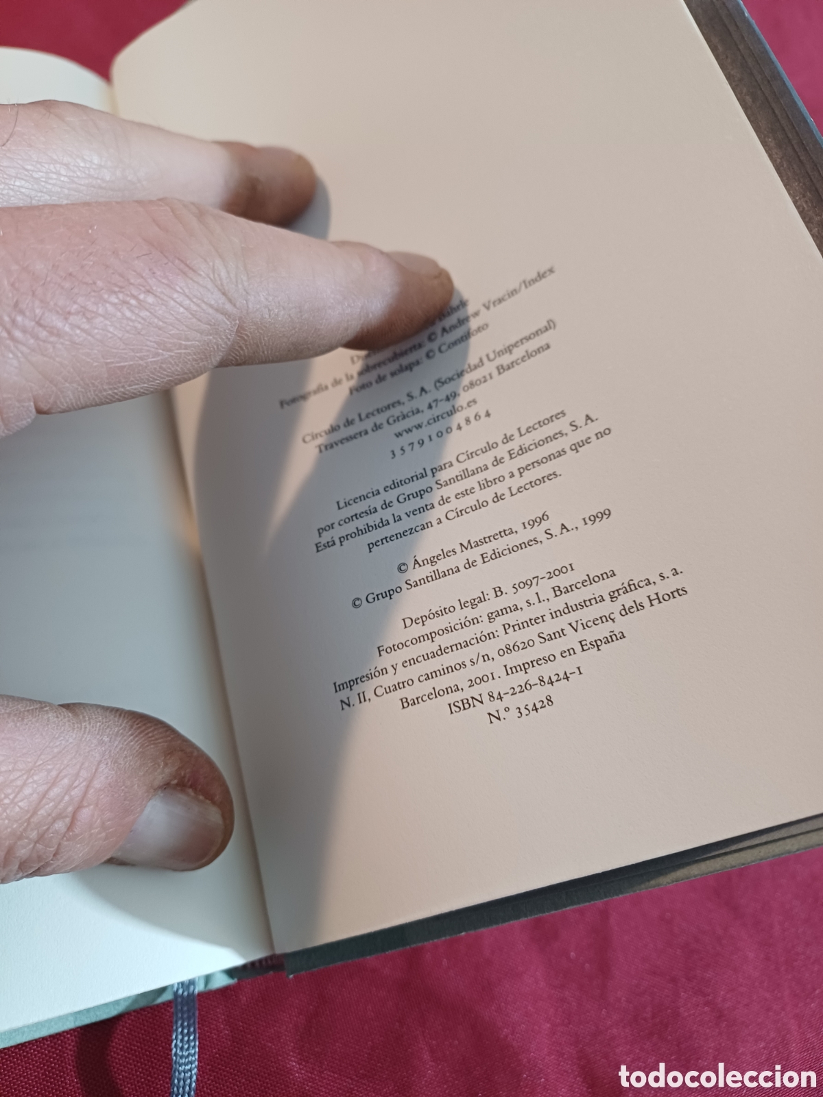 Libros: LIBRO, MAL DE AMORES, A&Ntilde;O 2001 - Foto 8