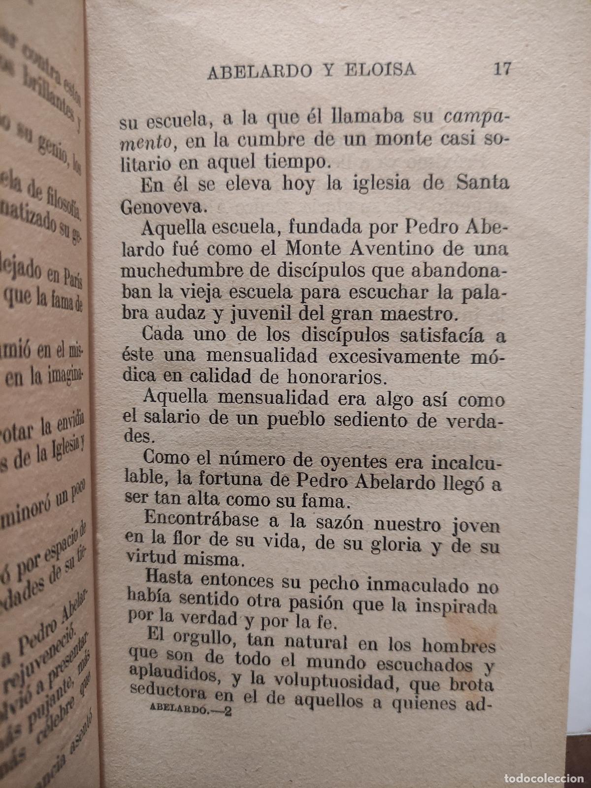 Libros: ABELARDO Y ELOISA - 1936 - Foto 2